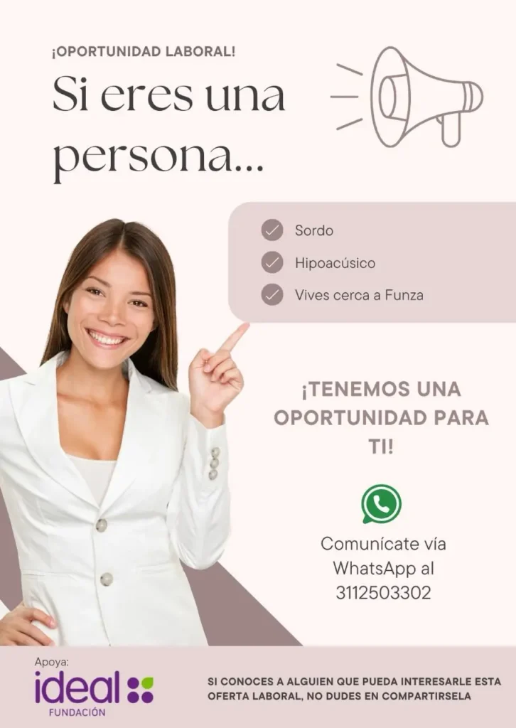 Fundación Ideal 6 Oferta labora